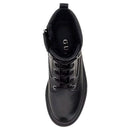 Scarpe Donna Anfibio GUESS in Pelle linea Bada Colore Nero
