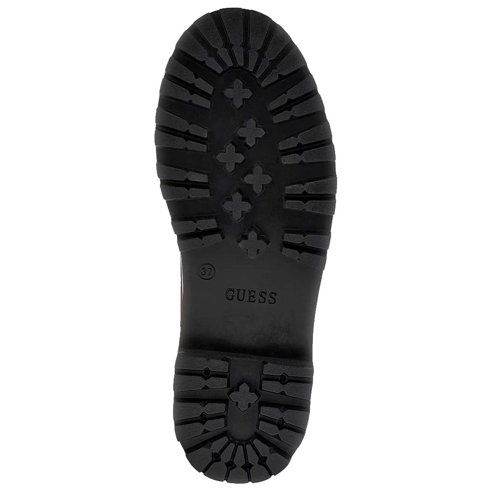 Scarpe Donna Anfibio GUESS in Pelle linea Bada Colore Nero