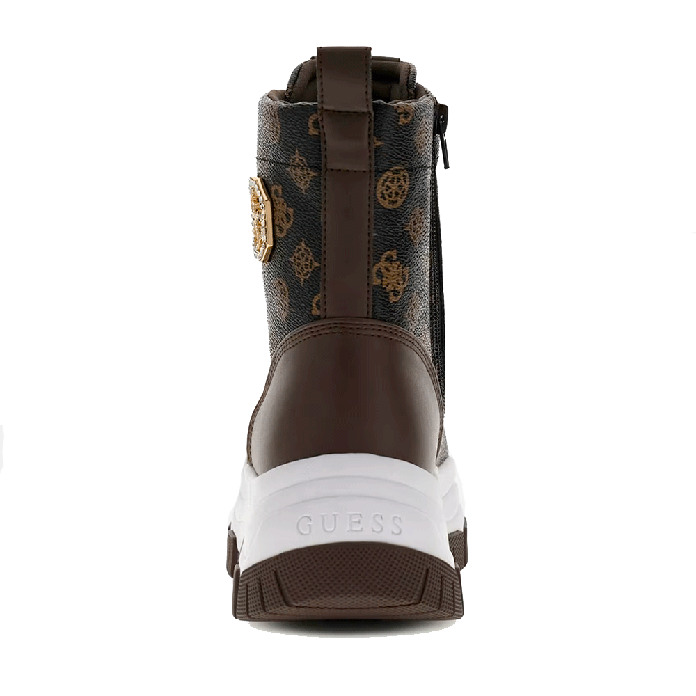 Scarpe Donna GUESS Anfibi linea Benzon colore Brown