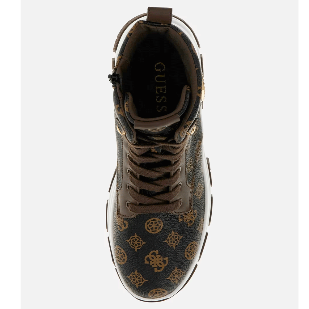 Scarpe Donna GUESS Anfibi linea Benzon colore Brown