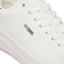 Sneakers Donna GUESS in Pelle Colore White - Silver Linea Elbina10