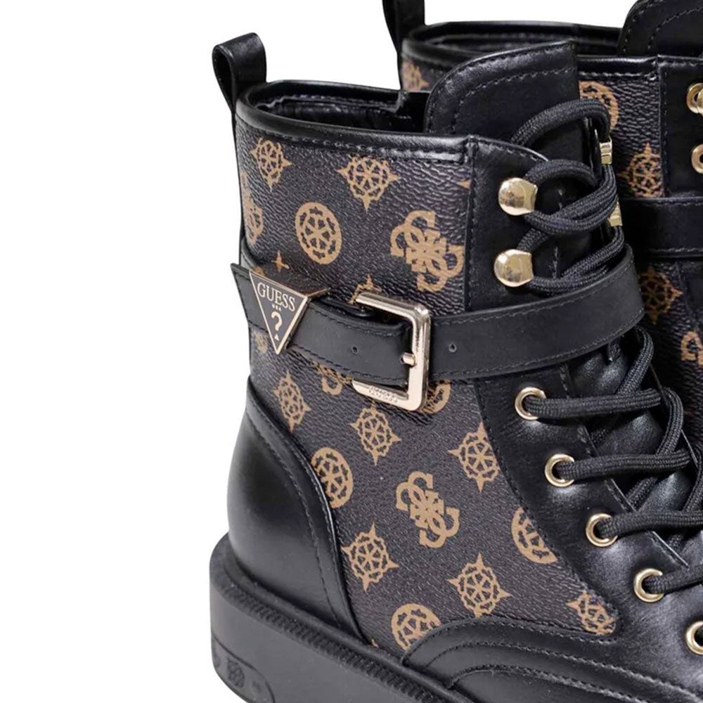 Scarpe Donna GUESS Anfibi linea Fellini colore Black - Brown