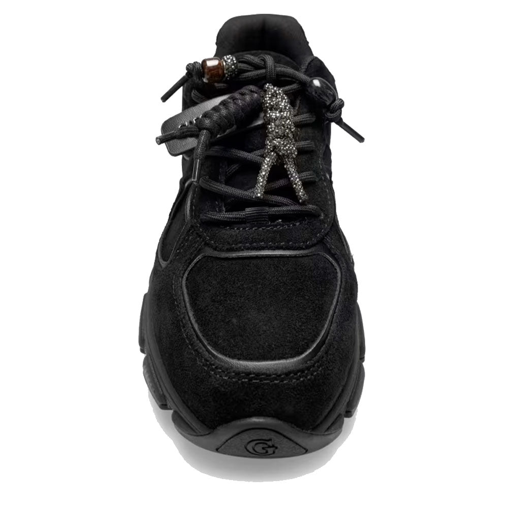 Sneakers Donna GUESS in Pelle Scamosciata Nera Linea Irrina