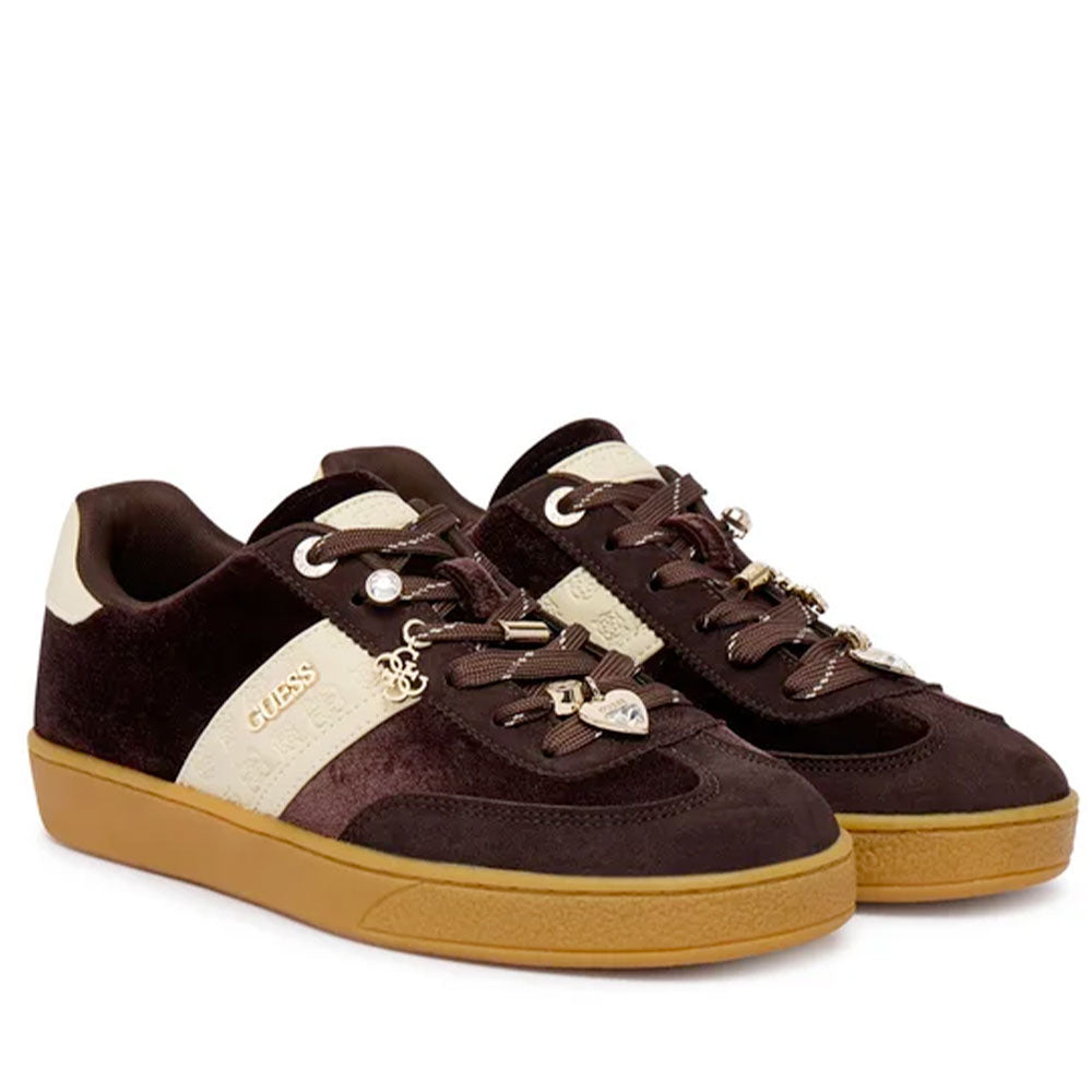 Sneakers Donna GUESS Colore Marrone Linea Naoki2