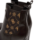 Stivaletti Donna GUESS con Tacco Linea Nealle Colore Dark Brown