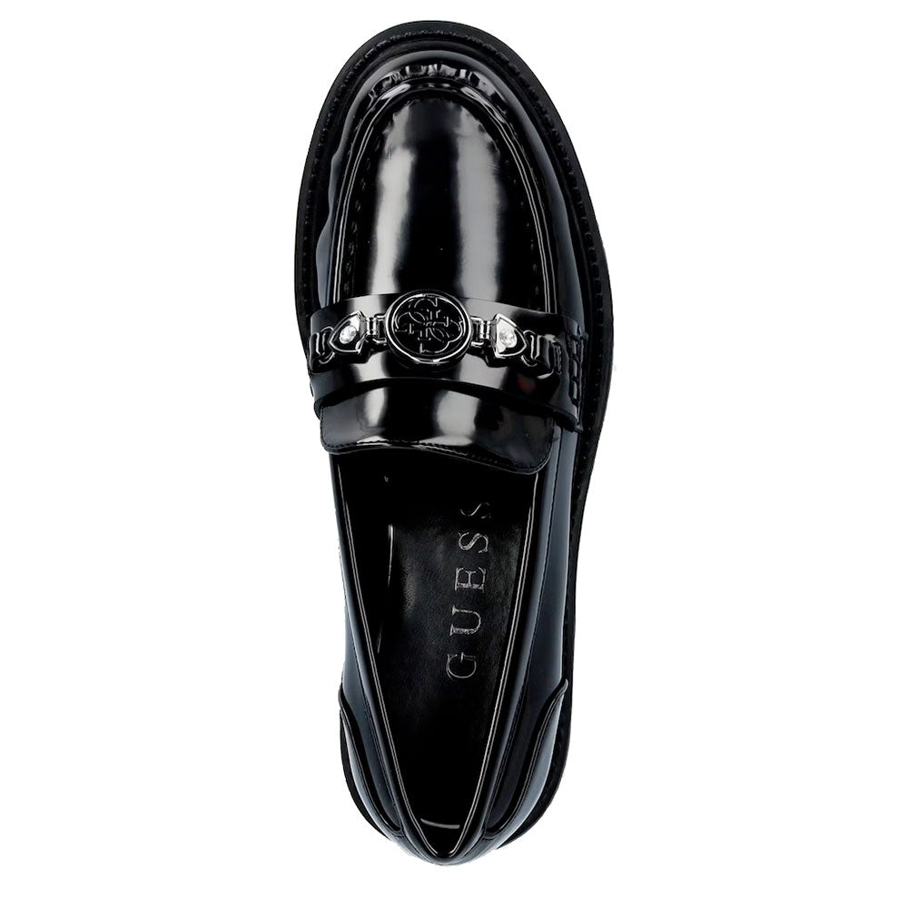 Mocassini Donna GUESS linea Yaako Colore Nero