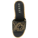 Ciabatte Donna GUESS Linea Binata Colore Black - Natural