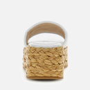 Ciabatte Donna GUESS Linea Binata Colore White - Natural