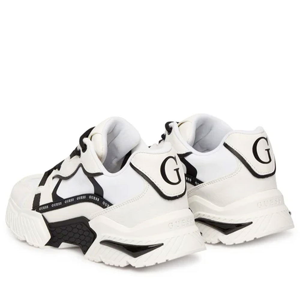 GUESS Carrli Sneakers Damen Weiß - Schwarz