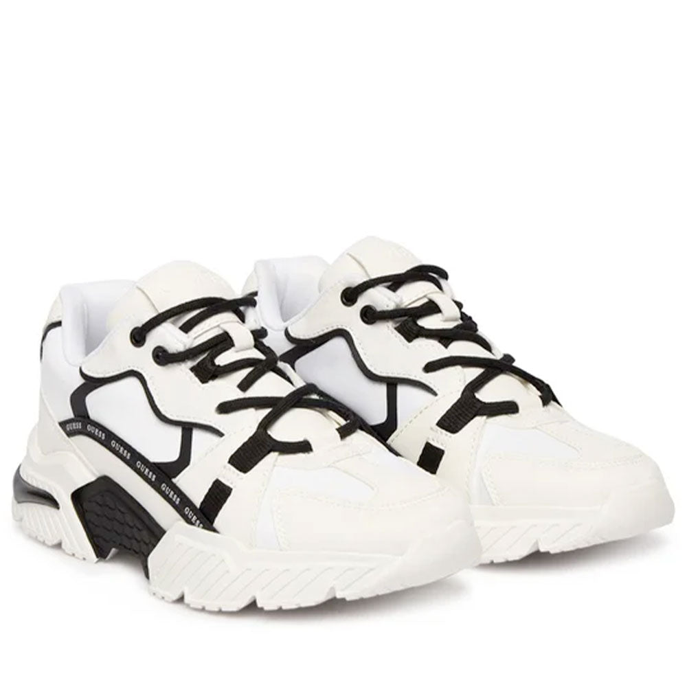 GUESS Carrli Sneakers Damen Weiß - Schwarz