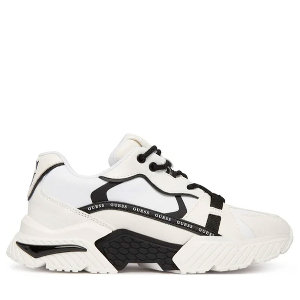 GUESS Carrli Sneakers Damen Weiß - Schwarz