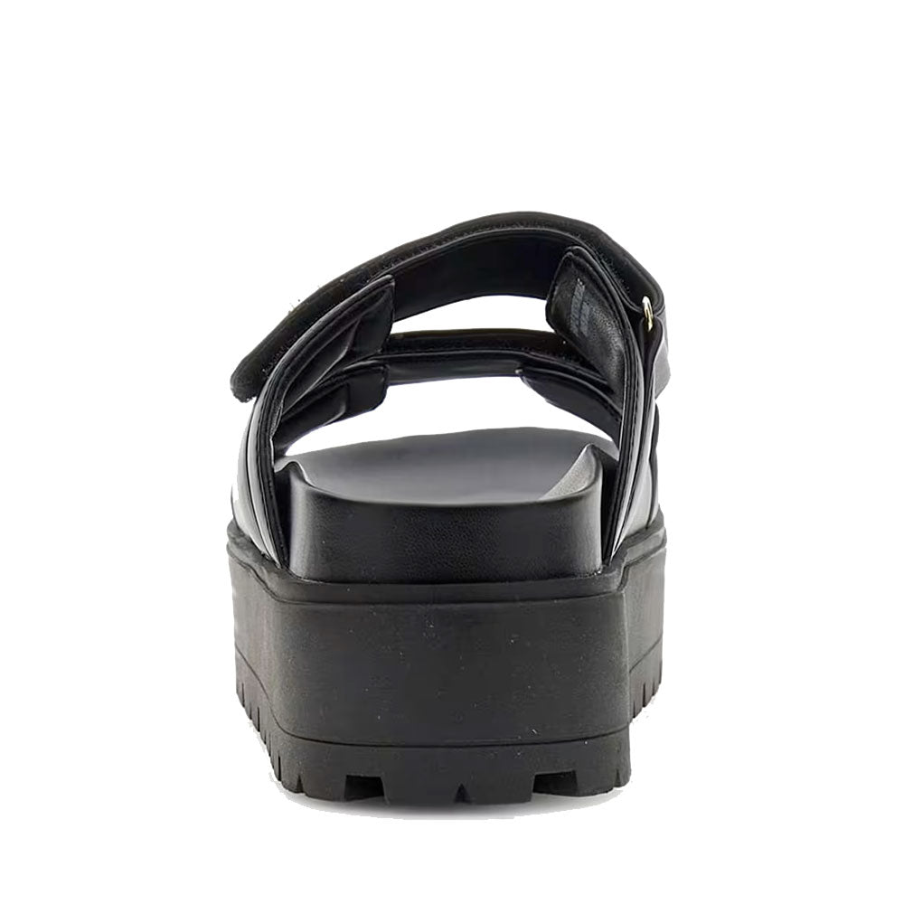Ciabatte Donna GUESS Linea Faxon Colore Nero con Doppia Fascia