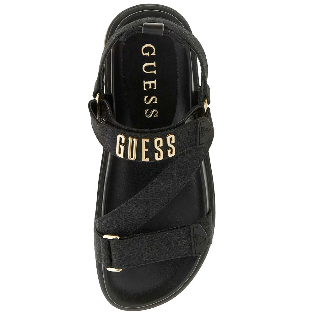 Sandali Donna GUESS Linea Fetta Colore Nero