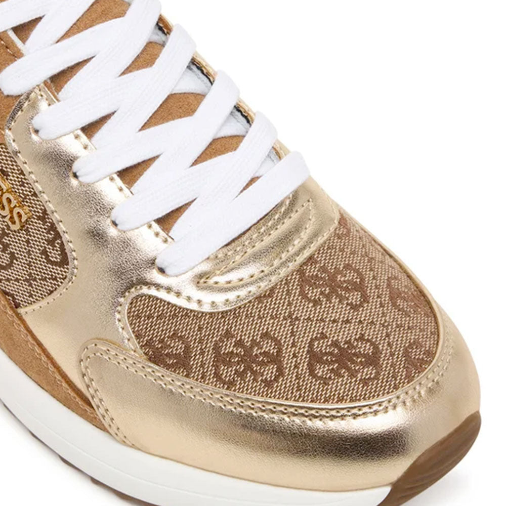 Scarpe Donna GUESS Sneakers Colore  Beige - Platino Linea Moxea