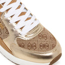 Scarpe Donna GUESS Sneakers Colore  Beige - Platino Linea Moxea