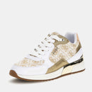 Damenschuhe GUESS Sneakers Farbe Weiß - Gold Moxea Line