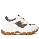 Scarpe Donna GUESS Sneakers White - Brown Linea Brecky