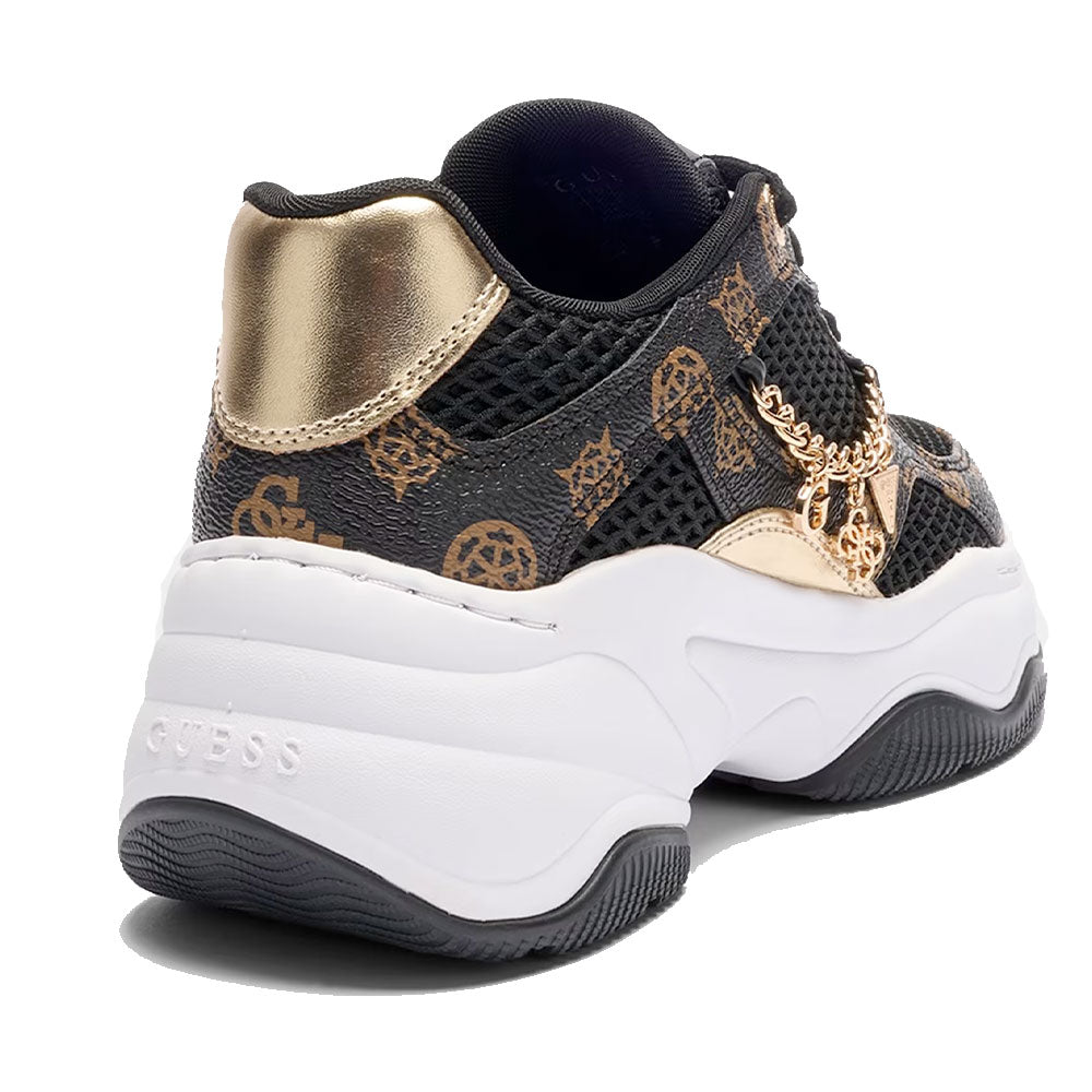 Sneakers Donna GUESS Colore Black - Brown Linea Harpaa