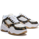 Sneakers Donna GUESS Colore White - Brown Linea Harpaa
