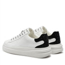 Sneakers Donna GUESS in Pelle Colore White - Black Linea Elbina - FTELBLEA12