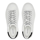 Sneakers Donna GUESS in Pelle Colore White - Black Linea Elbina - FTELBLEA12