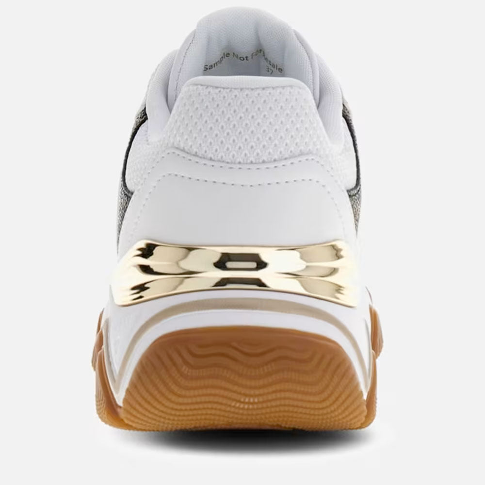 Sneakers Donna GUESS Colore White - Brown Linea Mazzy
