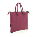Borsa Donna a Mano con Tracolla GABS G3 PLUS Medium in Pelle stampa Ricamo Fiore Fuxia