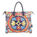 Borsa Donna a Mano con Tracolla GABS G3 PLUS Medium in Pelle stampa Maioliche