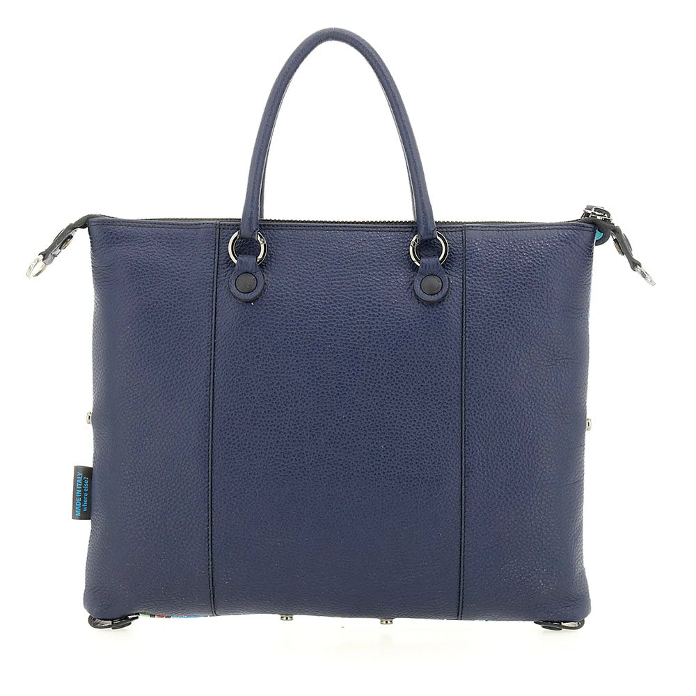 Borsa Donna a Mano con Tracolla GABS G3 PLUS Large in Pelle stampa Maioliche