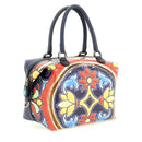 Borsa Donna a Mano con Tracolla GABS G3 PLUS Large in Pelle stampa Maioliche