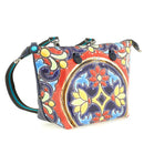Borsa Donna a Mano con Tracolla GABS G3 PLUS Large in Pelle stampa Maioliche