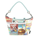 Borsa Donna a Mano con Tracolla GABS G3 PLUS Medium in Pelle stampa Budapest