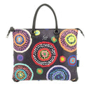 Borsa Donna a Mano con Tracolla GABS G3 PLUS Medium in Pelle stampa Ricami