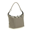 Borsa Donna a Mano con Tracolla GABS G3 PLUS Medium in Pelle Martellata color Zinco