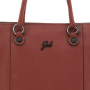 Borsa Donna a Mano con Tracolla GABS G3 PLUS Medium in Pelle Martellata color Terracotta