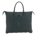 Borsa Donna a Mano con Tracolla GABS G3 PLUS Medium in Pelle Martellata Verde Abete