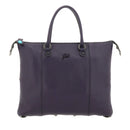 Borsa Donna a Mano con Tracolla GABS G3 PLUS Medium in Pelle Martellata Purple Blue