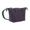 Borsa Donna a Mano con Tracolla GABS G3 PLUS Medium in Pelle Martellata Purple Blue