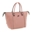 Borsa Donna a Mano con Tracolla GABS G3 PLUS Medium in Pelle Martellata color Magnolia