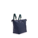 Borsa Donna a Mano con Tracolla GABS G3 PLUS in Pelle Martellata Inchiostro Blu Large