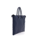 Borsa Donna a Mano con Tracolla GABS G3 PLUS in Pelle Martellata Inchiostro Blu Large