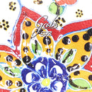 Borsa Donna a Tracolla GABS Beyonce Media in Pelle stampa Ceramica Fiori