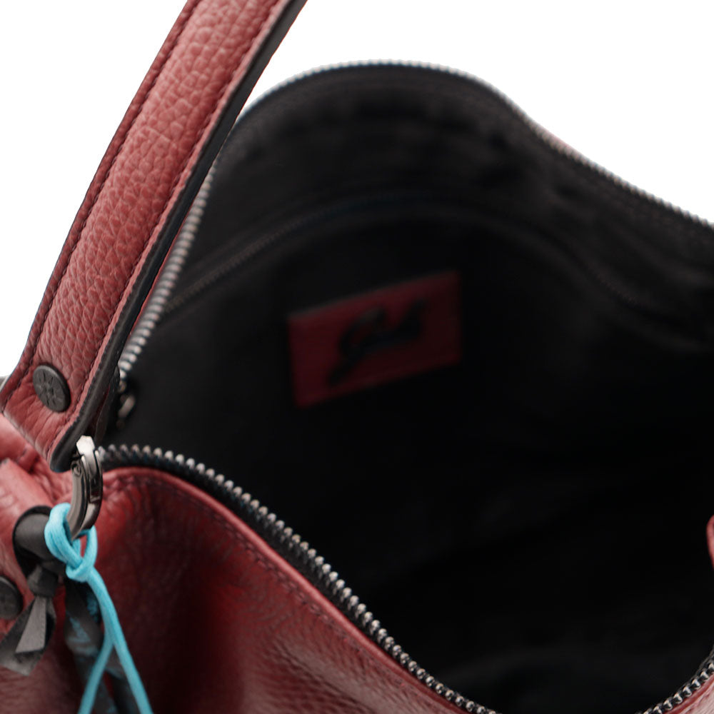 Borsa Donna a Spalla GABS Marty Medium in Pelle Terracotta