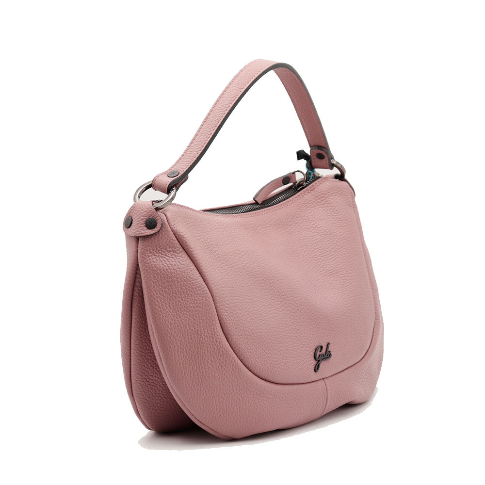Borsa Donna a Spalla GABS Marty Medium in Pelle color magnolia