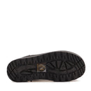 Stivaletti Imbottiti Platform in Tessuto Sintetico e Eco Pelliccia Nero