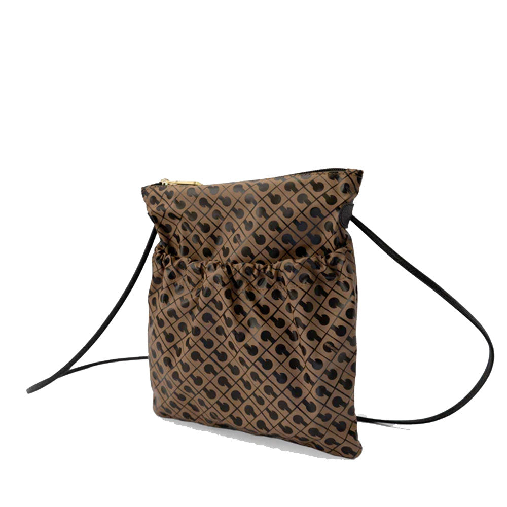 Borsa Donna a Tracolla GHERARDINI in Tessuto Softy Colore Toffee
