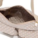Borsa Donna a Tracolla Multitasche GHERARDINI in Tessuto Softy colore Creta