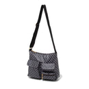 Borsa Donna a Tracolla Multitasche GHERARDINI in Tessuto Softy colore Granite