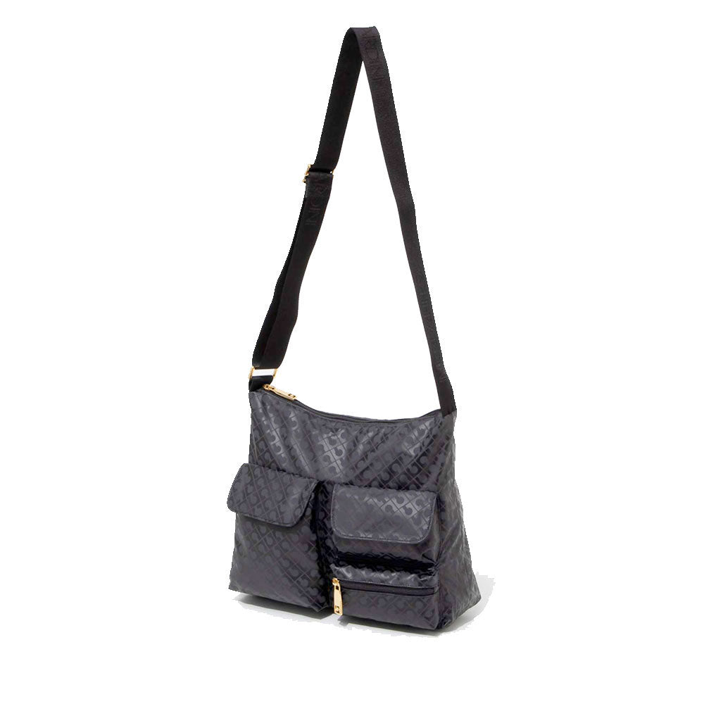Borsa Donna a Tracolla Multitasche GHERARDINI in Tessuto Softy Colore Excalibur