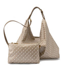 Borsa Donna a Spalla GHERARDINI linea Amazzonia in Tessuto Softy colore Creta